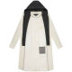 Navahoo Kekstraum Damen Winter Mantel Offwhite-Größe XS - Gr. 34