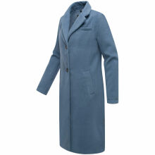 Navahoo Kekstraum Damen Winter Mantel Dusty Blue-Größe XS - Gr. 34