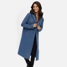 Navahoo Kekstraum Damen Winter Mantel Dusty Blue-Größe XS - Gr. 34