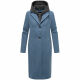 Navahoo Kekstraum Damen Winter Mantel Dusty Blue-Größe XS - Gr. 34