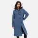 Navahoo Kekstraum Damen Winter Mantel Dusty Blue-Größe XS - Gr. 34