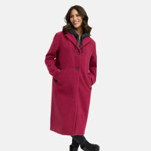 Navahoo Kekstraum Damen Winter Mantel Berry Wine-Größe XS - Gr. 34