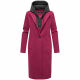 Navahoo Kekstraum Damen Winter Mantel Berry Wine-Größe XS - Gr. 34