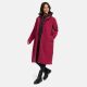 Navahoo Kekstraum Damen Winter Mantel Berry Wine-Größe XS - Gr. 34
