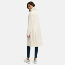 Navahoo Samtrose Damen Mantel mit Stehkragen  Offwhite-Größe XS - Gr. 34