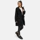 Marikoo Tanokoo Damen Winter Mantel Schwarz-Größe XL - Gr. 42