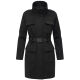 Marikoo Tanokoo Damen Winter Mantel Schwarz-Größe XXL - Gr. 44