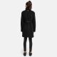 Marikoo Tanokoo Damen Winter Mantel Schwarz-Größe XXL - Gr. 44