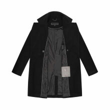 Navahoo Frostjuwel Damen Mantel Schwarz-Größe XS - Gr. 34