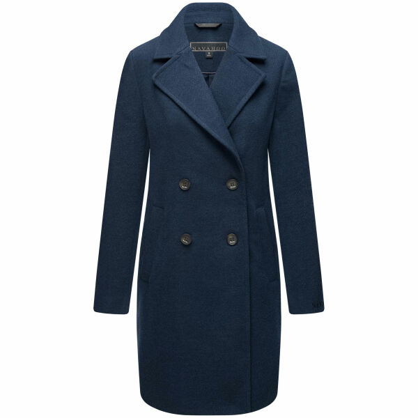 Navahoo Frostjuwel Damen Mantel Navy-Größe XS - Gr. 34