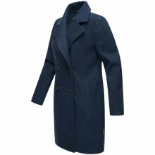 Navahoo Frostjuwel Damen Mantel Navy-Größe XS - Gr. 34