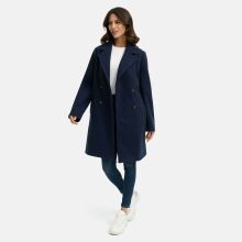 Navahoo Frostjuwel Damen Mantel Navy-Größe XS - Gr. 34