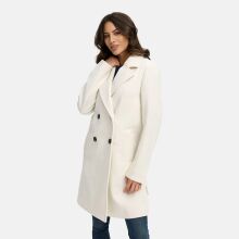 Navahoo Frostjuwel Damen Mantel Offwhite-Größe XS - Gr. 34