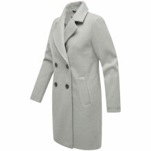 Navahoo Frostjuwel Damen Mantel Grey-Größe XS - Gr. 34