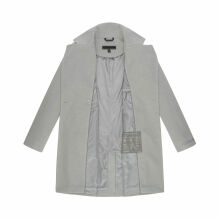 Navahoo Frostjuwel Damen Mantel Grey-Größe XS - Gr. 34