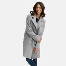 Navahoo Frostjuwel Damen Mantel Grey-Größe XS - Gr. 34
