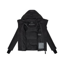 Marikoo Aleyna Damen Winterjacke  Schwarz Größe XXL - Gr. 44