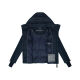 Marikoo Aleyna Damen Winterjacke  Navy Größe M - Gr. 38
