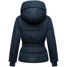 Marikoo Aleyna Damen Winterjacke  Navy Größe L - Gr. 40
