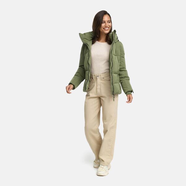 Marikoo Aleyna Damen Winterjacke  OliveLeaf Größe XS - Gr. 34