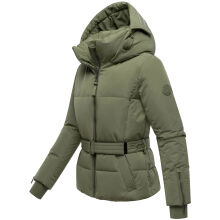 Marikoo Aleyna Damen Winterjacke  OliveLeaf Größe S - Gr. 36