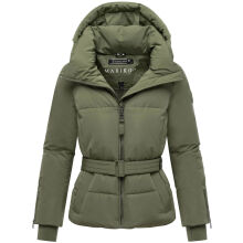 Marikoo Aleyna Damen Winterjacke  OliveLeaf Größe L - Gr. 40