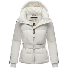 Marikoo Aleyna Damen Winterjacke  Offwhite Größe L - Gr. 40