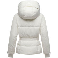 Marikoo Aleyna Damen Winterjacke  Offwhite Größe L - Gr. 40
