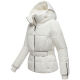 Marikoo Aleyna Damen Winterjacke  Offwhite Größe L - Gr. 40