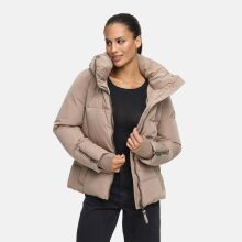 Marikoo Aleyna Damen Winterjacke  Taupe Grey Größe XS - Gr. 34