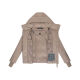 Marikoo Aleyna Damen Winterjacke  Taupe Grey Größe M - Gr. 38