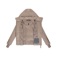 Marikoo Aleyna Damen Winterjacke  Taupe Grey Größe L - Gr. 40