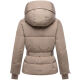 Marikoo Aleyna Damen Winterjacke  Taupe Grey Größe XXL - Gr. 44