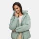 Marikoo Aleyna Damen Winterjacke  Smokey Mint Größe S - Gr. 36