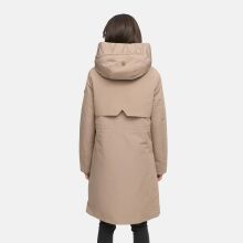Navahoo Domingaa Damen Winter Parka  Taupe Grey Größe XS - Gr. 34