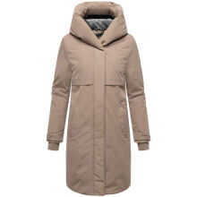 Navahoo Domingaa Damen Winter Parka  Taupe Grey Größe XS - Gr. 34