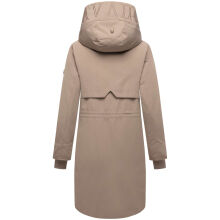 Navahoo Domingaa Damen Winter Parka  Taupe Grey Größe XS - Gr. 34