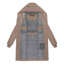 Navahoo Domingaa Damen Winter Parka  Taupe Grey Größe XS - Gr. 34