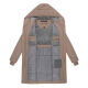 Navahoo Domingaa Damen Winter Parka  Taupe Grey Größe XS - Gr. 34