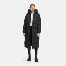 Navahoo Eisblick Damen Winter Steppmantel  Schwarz-Größe S - Gr. 36