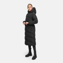 Navahoo Eisblick Damen Winter Steppmantel  Schwarz-Größe S - Gr. 36