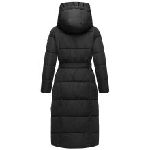 Navahoo Eisblick Damen Winter Steppmantel  Schwarz-Größe S - Gr. 36