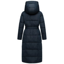 Navahoo Eisblick Damen Winter Steppmantel  Navy-Größe S - Gr. 36