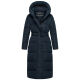 Navahoo Eisblick Damen Winter Steppmantel  Navy-Größe S - Gr. 36