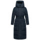 Navahoo Eisblick Damen Winter Steppmantel  Navy-Größe S - Gr. 36