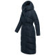 Navahoo Eisblick Damen Winter Steppmantel  Navy-Größe S - Gr. 36