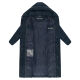 Navahoo Eisblick Damen Winter Steppmantel  Navy-Größe S - Gr. 36