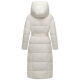 Navahoo Eisblick Damen Winter Steppmantel  Offwhite-Größe S - Gr. 36