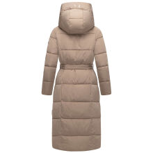 Navahoo Eisblick Damen Winter Steppmantel  Taupe Grey-Größe S - Gr. 36