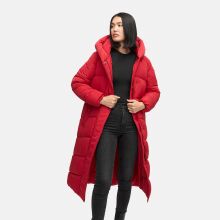 Navahoo Eisblick Damen Winter Steppmantel  Deep Red-Größe S - Gr. 36